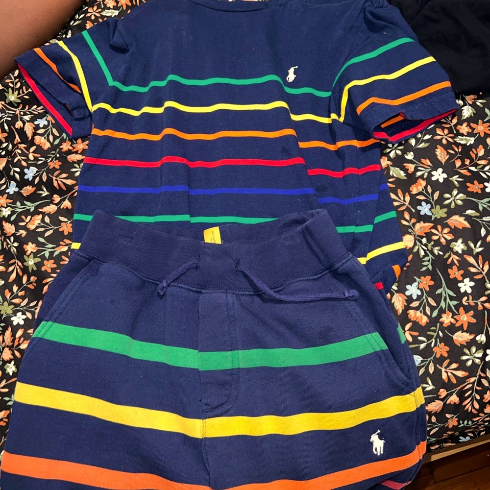 Polo boys two piece set